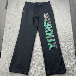 North Dakota Fighting Sioux Sweatpants Black Size Small UND College